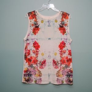 Forever 21 Floral Sleeveless Top